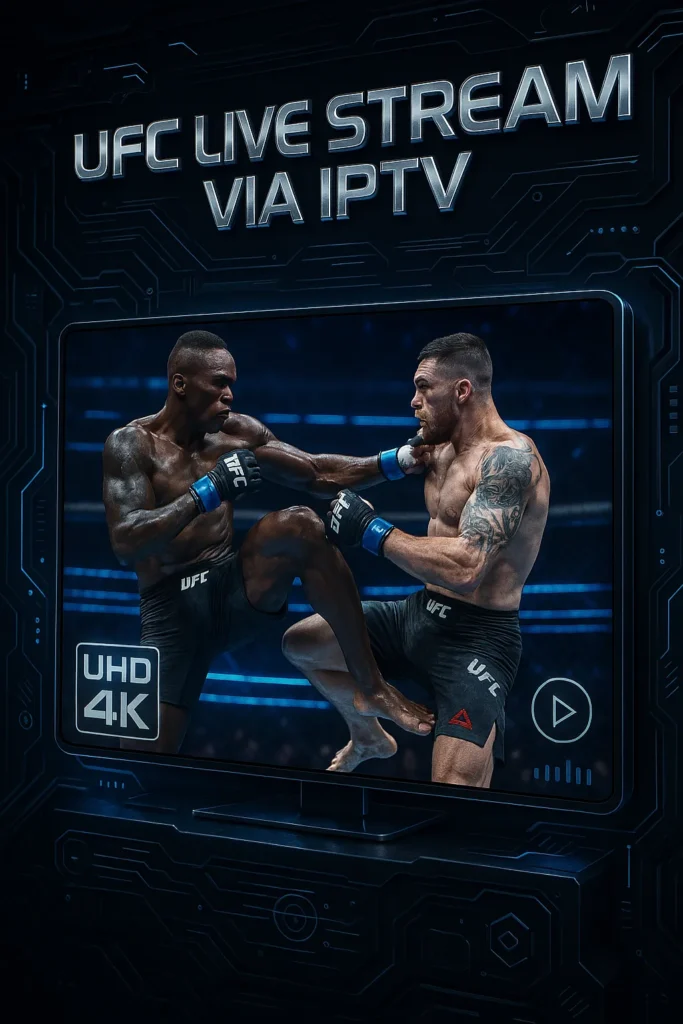 Experience 4K UFC IPTV streaming with LibertyTV
