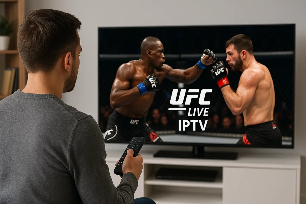 Watch UFC IPTV live on Smart TV with high-quality streaming