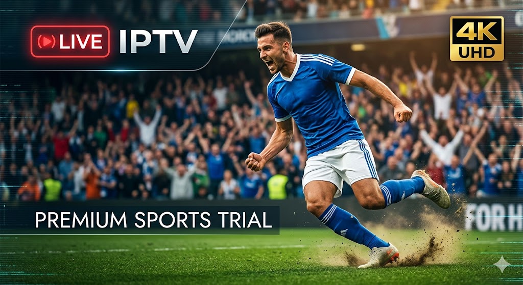 4K sports IPTV trial