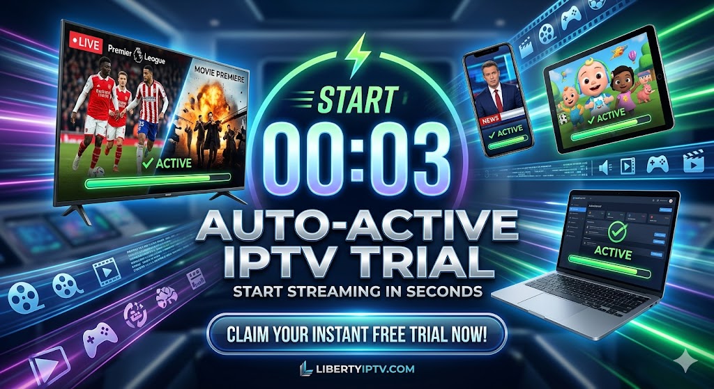 Auto-active IPTV trial