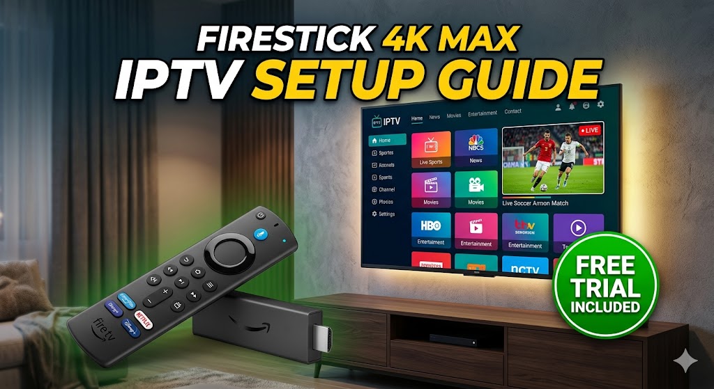 Firestick 4K Max IPTV setup
