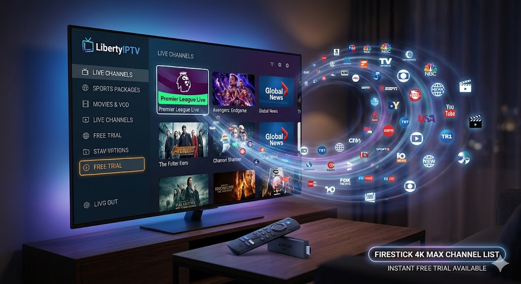 Firestick 4K Max channel list