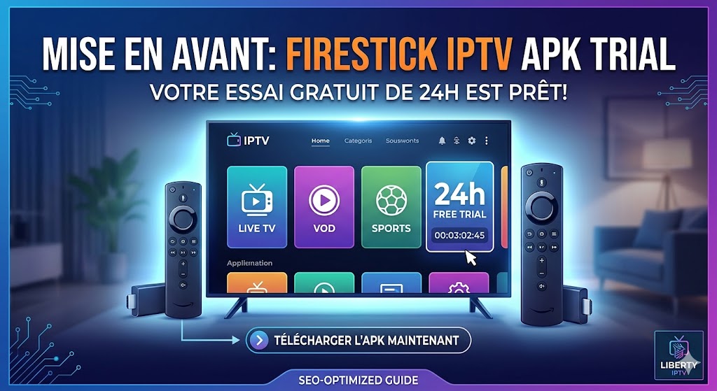 Firestick IPTV apk trial