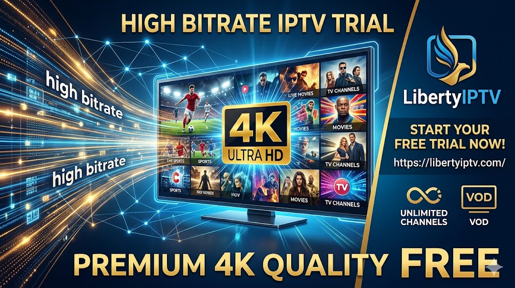 High bitrate IPTV trial