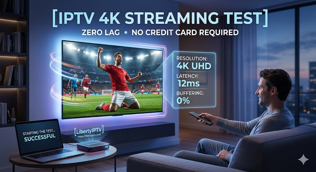 IPTV 4K streaming test