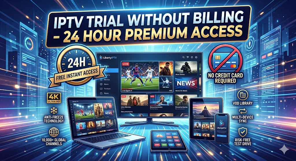 IPTV trial without billing