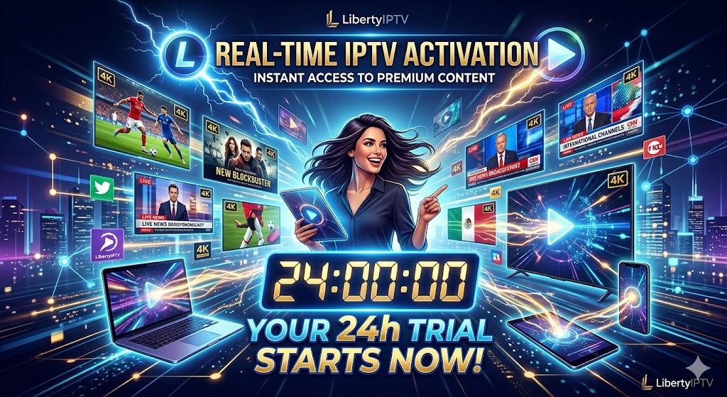Real-time IPTV activation