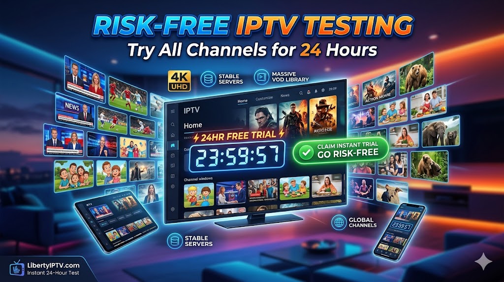Risk-free IPTV testing
