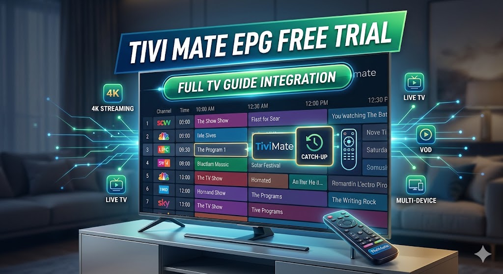TiviMate EPG free trial