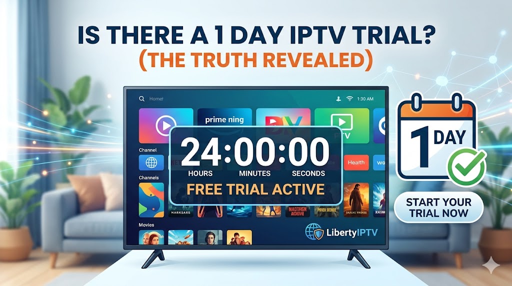 1 day iptv service trial