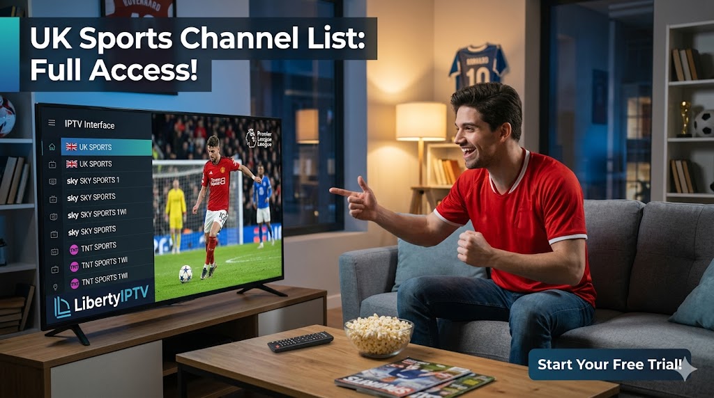 UK Sports channel list IPTV