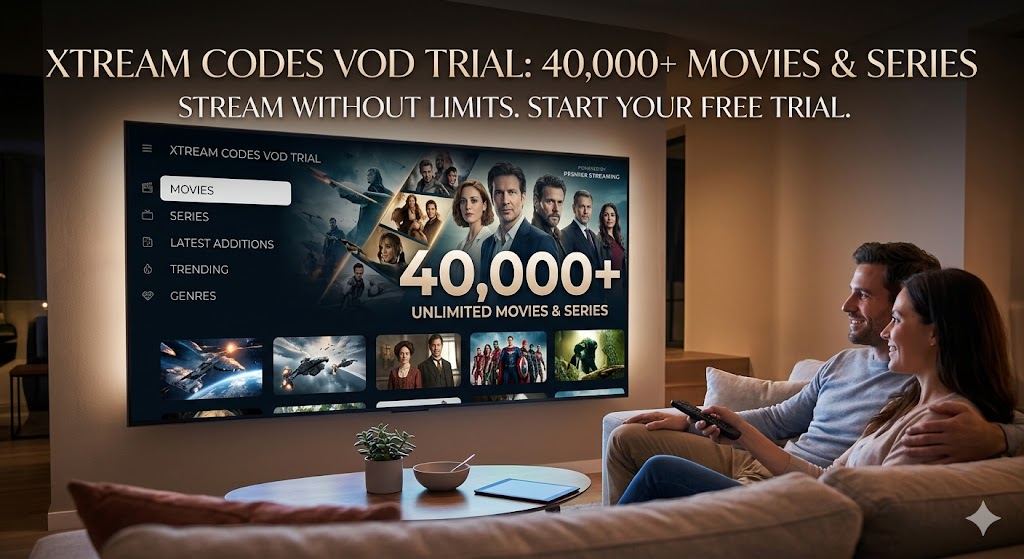 Xtream Codes VOD trial