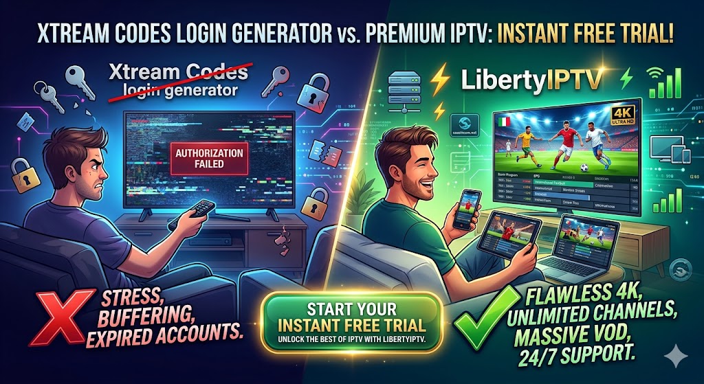 Xtream Codes login generator