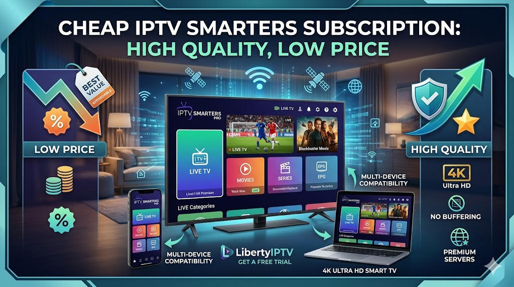 cheap iptv smarters subscription