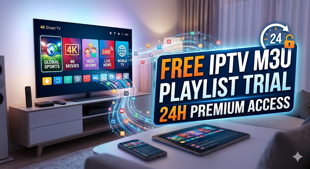 free iptv m3u playlist trial