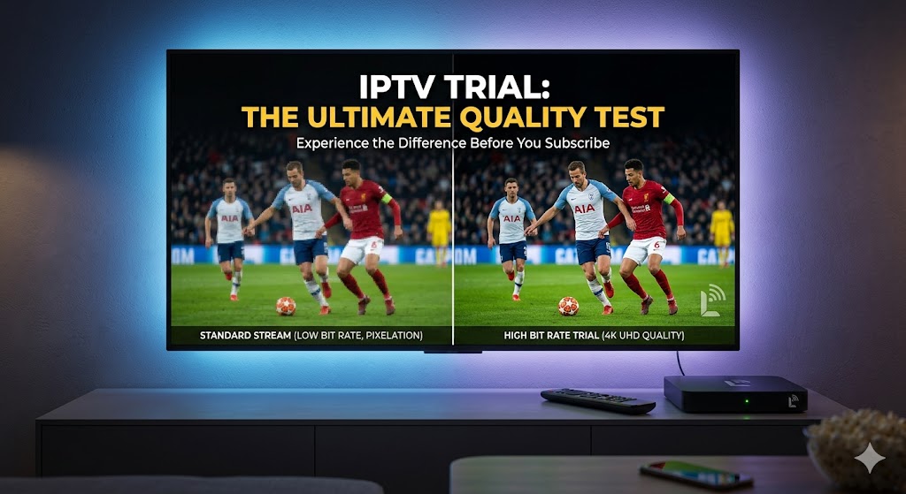 high bit rate iptv trial