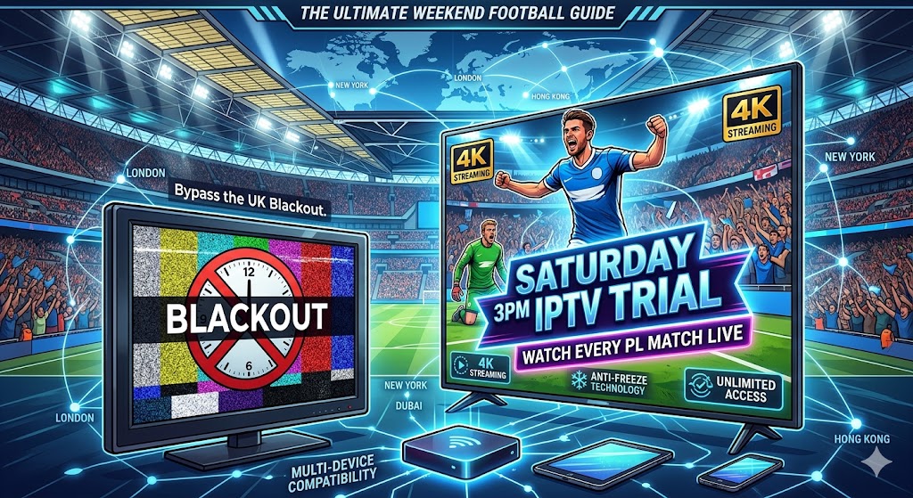 Saturday 3pm IPTV trial