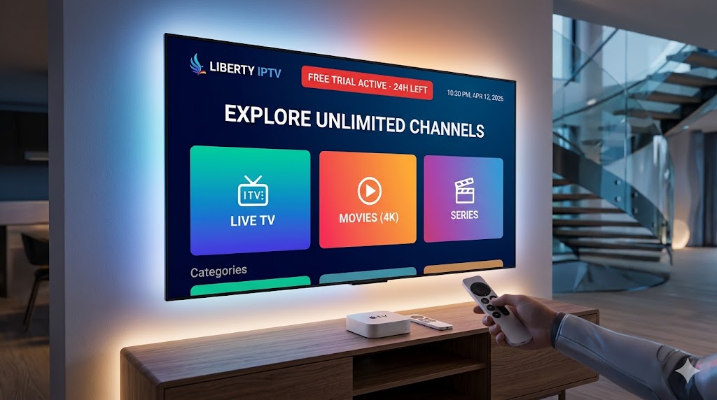 iptv service trial for apple tv