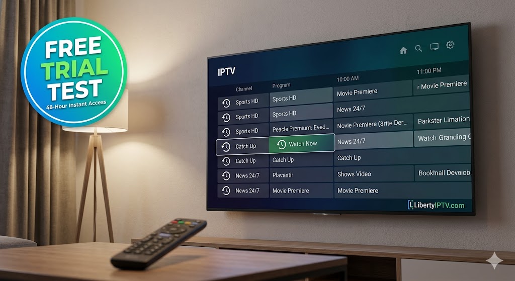 iptv service with catch up trial
