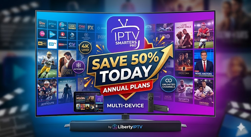 iptv smarters pro annual plan
