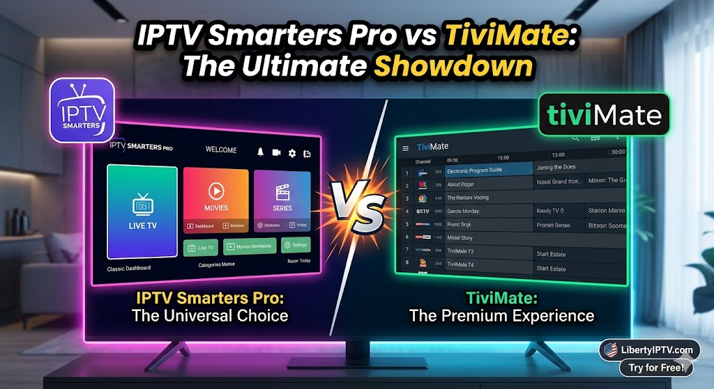 iptv smarters pro vs tivimate